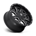 Fuel 1PC D53820828D45 D538 20X8.25 8X6.5 MT-BLK-MIL -265MM - Truck Part Superstore
