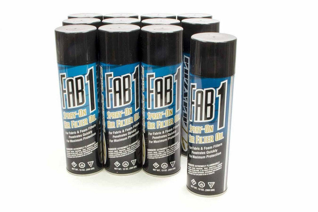 MAXIMA RACING OILS 61920 FAB1 Air Filter Oil Case 12x13oz