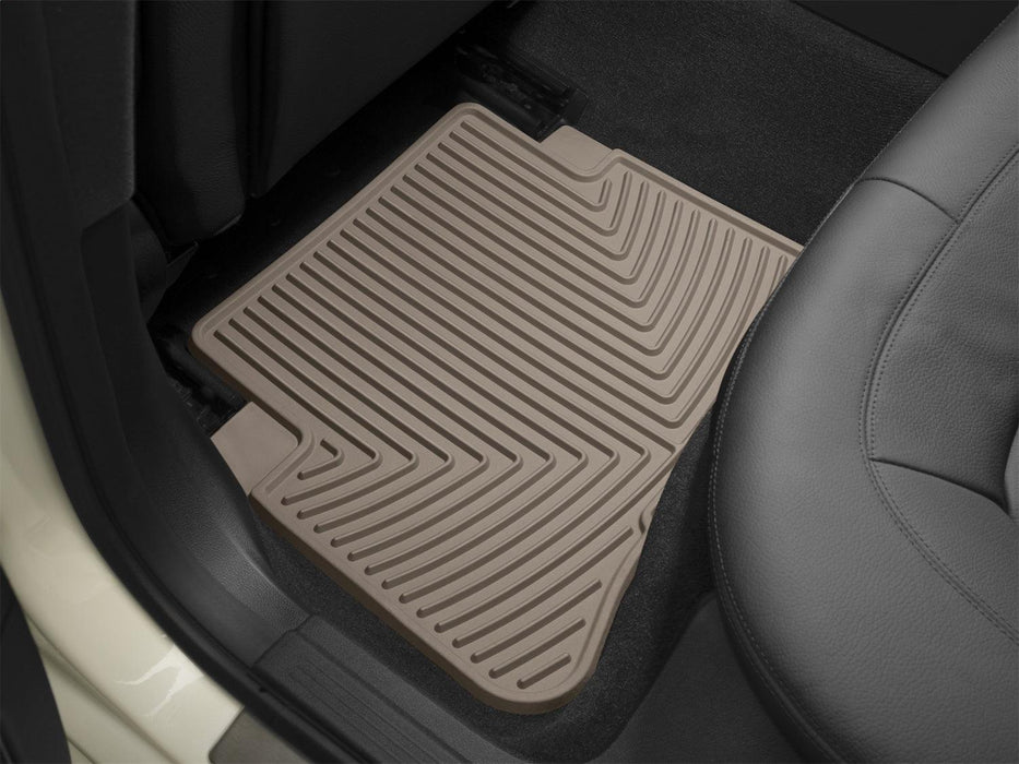 Weathertech W401TN - All Weather Floor Mats Tan Rear - Truck Part Superstore