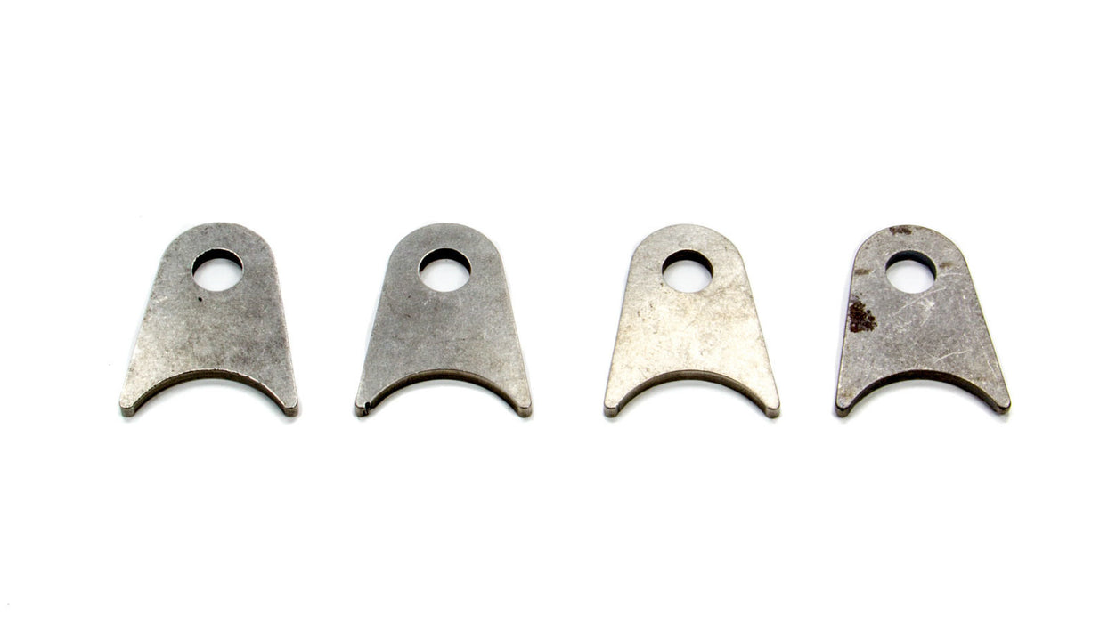 MEZIERE CT10512C 4130 Moly Chassis Tab - Flat - 3/8 Hole (4pk)