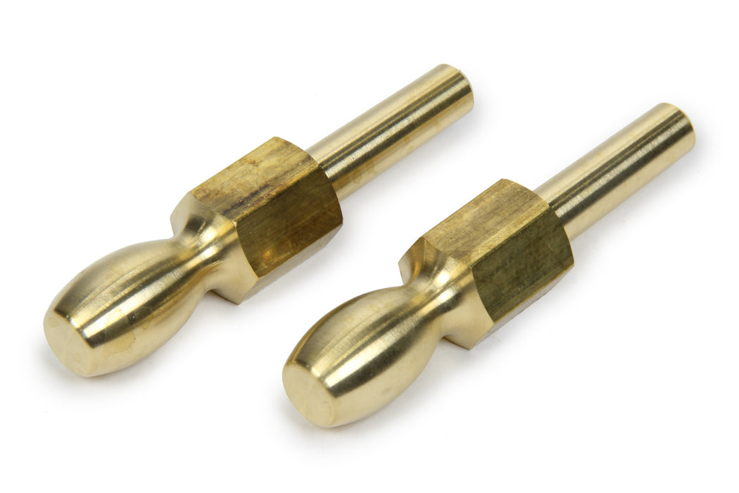 MEZIERE MSP0108 Remote Battery Jumper Terminals (2pk) Brass