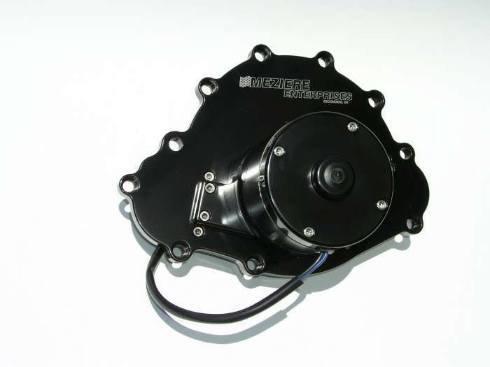MEZIERE WP103S Pontiac Billet Elec. W/P Black