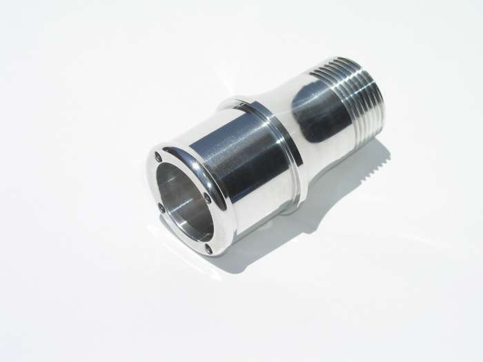 MEZIERE WP1150U 1.50in Hose W/P Fitting  Polished
