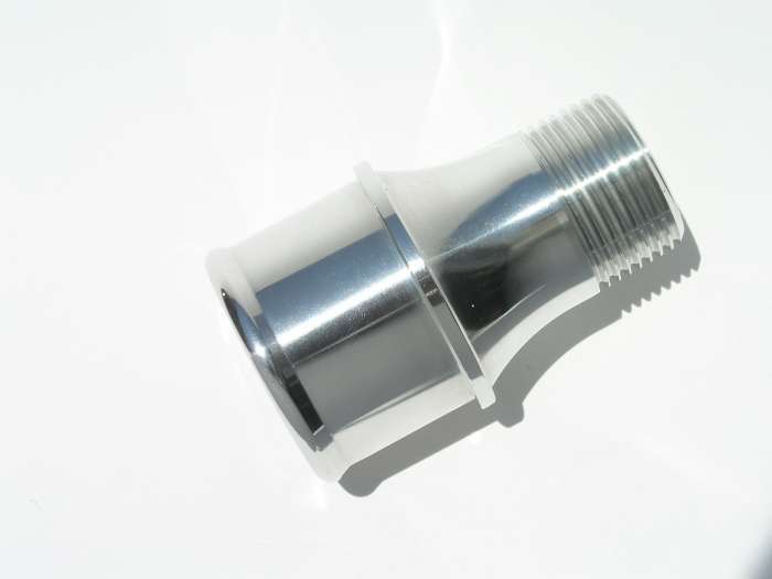 MEZIERE WP1175U 1.75in Hose W/P Fitting  Polished