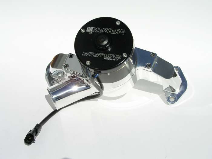 MEZIERE WP300U BBC Billet Electric W/P - Hi-Flow - Polished