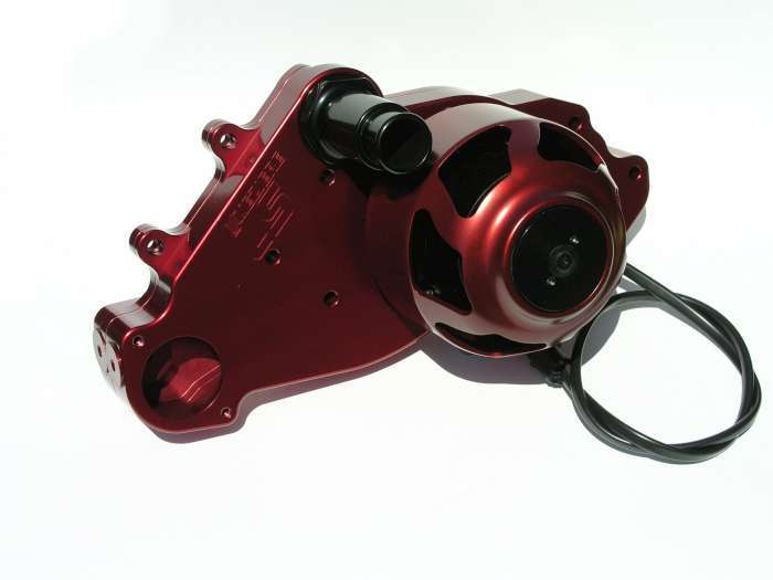 MEZIERE WP319R SBC LS1 Billet Electric W/P - Red