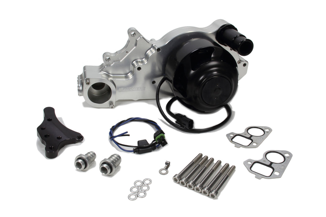 MEZIERE WP330N LS3 Billet Electric W/P & Idler Corvette 10-13