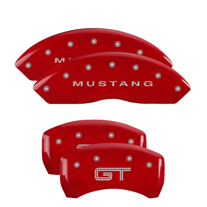 MGP CALIPER COVER 10197SMG2RD 05-10 Mustang Caliper Covers Red