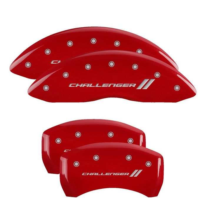 MGP CALIPER COVER 12162SCL1RD 15-17 Dodge Challenger Caliper Covers Red