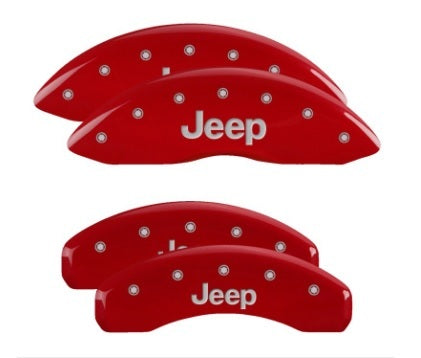 MGP CALIPER COVER 42020SJEPRD 11-   Grand Cherokee Caliper Covers Red