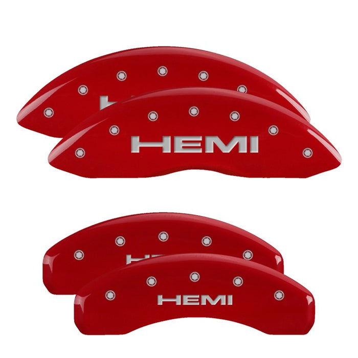 MGP CALIPER COVER 55001SHEMRD 12-17 Dodge Ram Caliper Covers Red