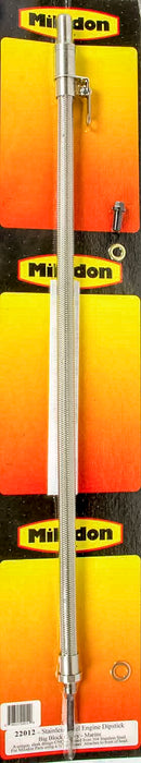 MILODON 22012 BBC S/S Engine Dipstick - Marine