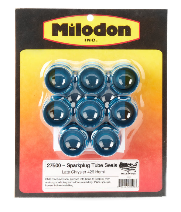 MILODON 27500 Spark Plug Tube Seals - Late Hemi