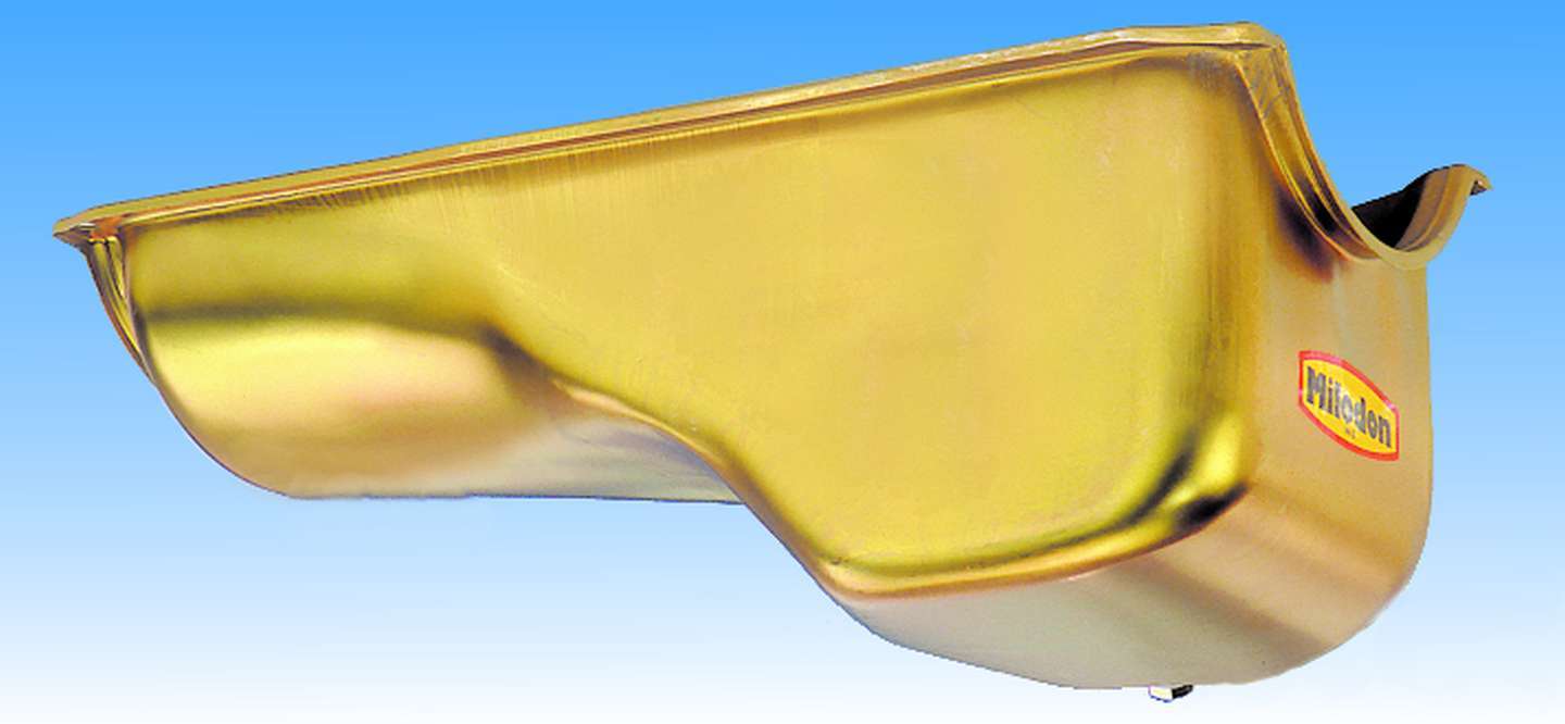 MILODON 30735 Ford 351C Oil Pan Front Sump 5qts