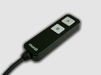 MONIT AC010 Premium 2 Button Hand Re mote (for use with all M
