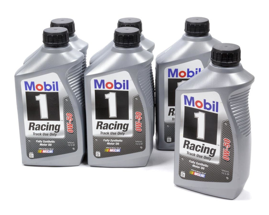 MOBIL 1 104145 0w50 Racing Oil Case 6x1 Qt