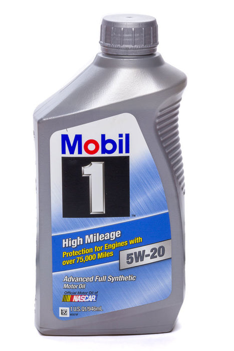 MOBIL 1 120455-1 5w20 High Mileage Oil 1 Qt