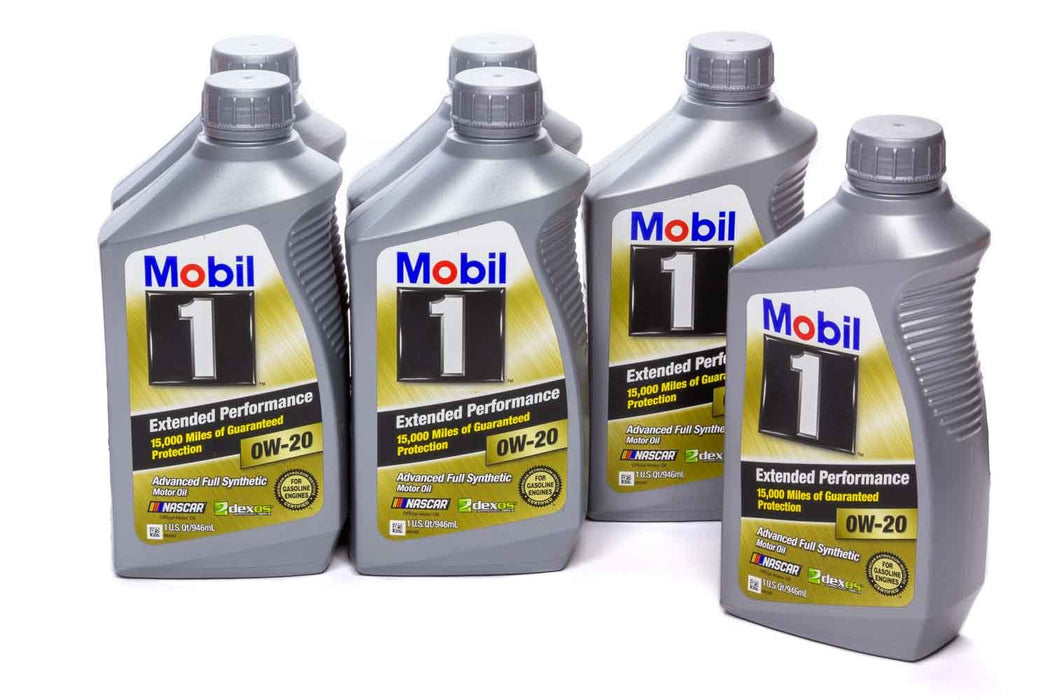 MOBIL 1 120926 0w20 EP Oil Case 6x1 Qt Bottle Dexos