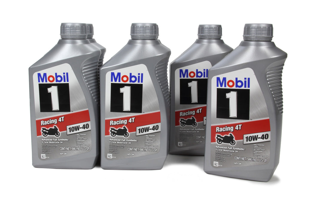 MOBIL 1 124245 10w40 Motorcycle Oil Case 6x1 Quart