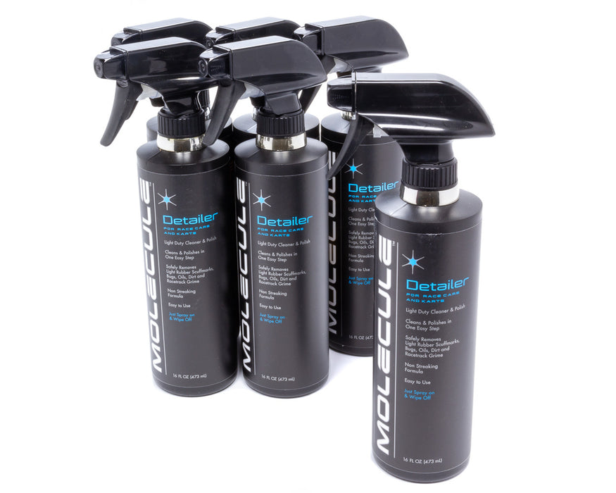 MOLECULE MLD-16-6 Race Car Detailer 16oz Case of 6