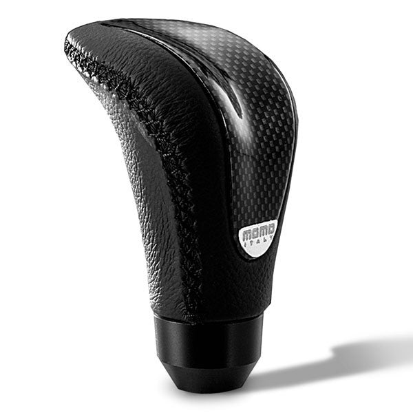 MOMO AUTOMOTIVE ACCESSORIES CTECBN Combat EVO Shift Knob Leather Carbon Insert