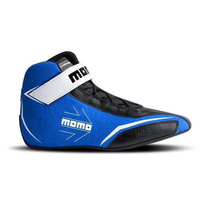MOMO AUTOMOTIVE ACCESSORIES SCACOLBLU42F Shoes Corsa Lite Size 8-8.5 Euro 42 Blue