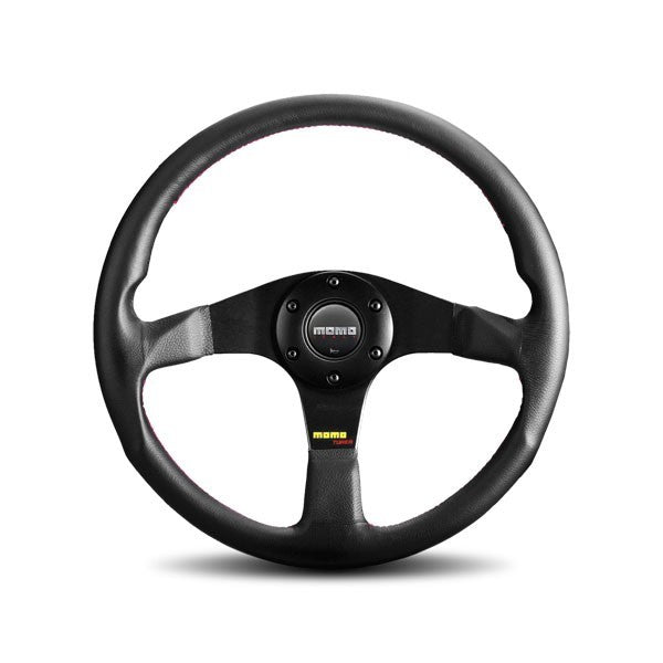 MOMO AUTOMOTIVE ACCESSORIES TUN35BK0B Tuner Steering Wheel Leather