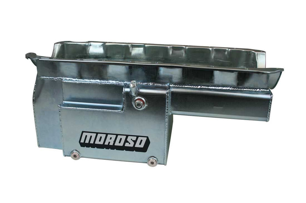 MOROSO 20033 Oil Pan BBC Marine 10in Deep Sump