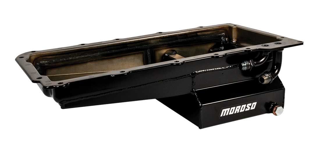 MOROSO 20141 GM LS1/LS6 Steel Oil Pan - 7qt.