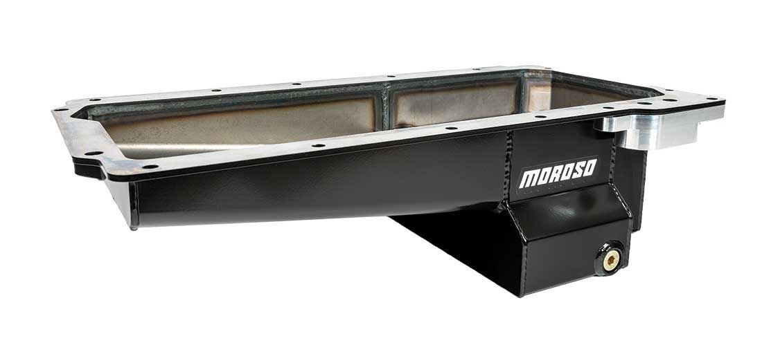 MOROSO 20149 7qt Oil Pan - Steel GM LS Drag/Road Race