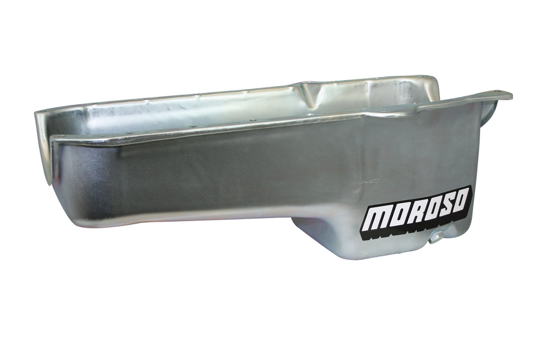 MOROSO 20172 SBC S/S Oil Pan - 5qt. '86 & Newer Blocks