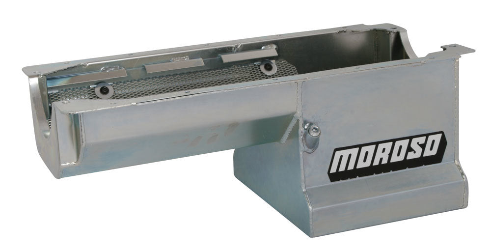 MOROSO 20193 SBC Street/Strip Oil Pan Fits Rocket Block