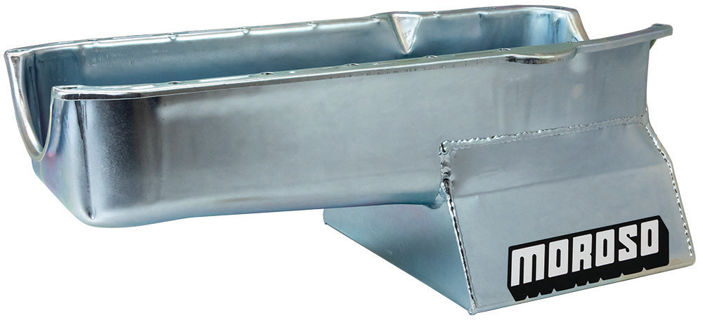 MOROSO 20200 SBC Oil Pan - Kicked Out Sump 80-85