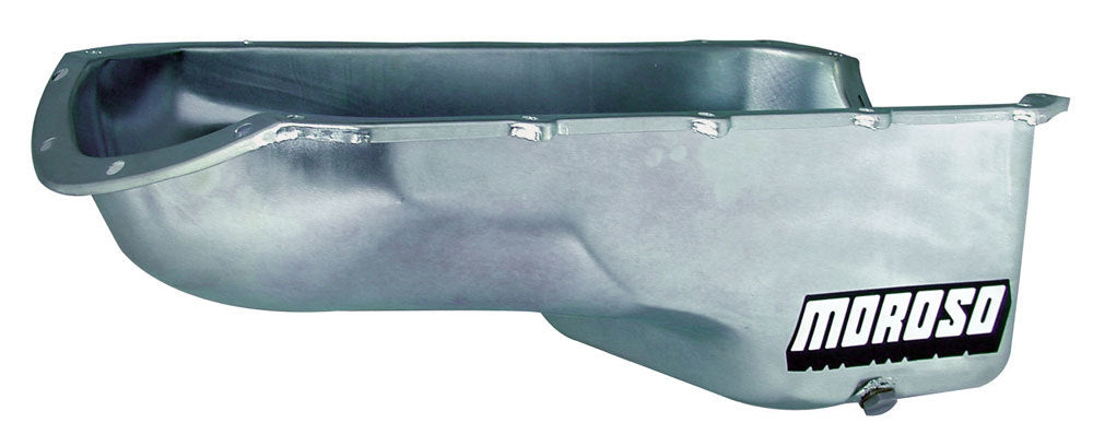 MOROSO 20492 Pontiac V8 Oil Pan - Stock Replacement