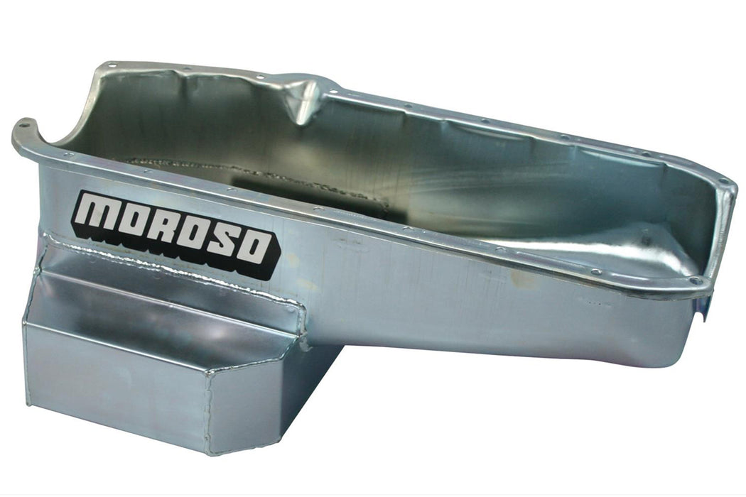 MOROSO 21317 SBC C/T Oil Pan - 7qt. RH Dipstick