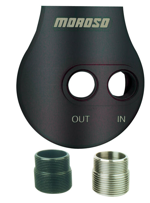 MOROSO 23766 Large Dia. Billet Oil Filter Mount