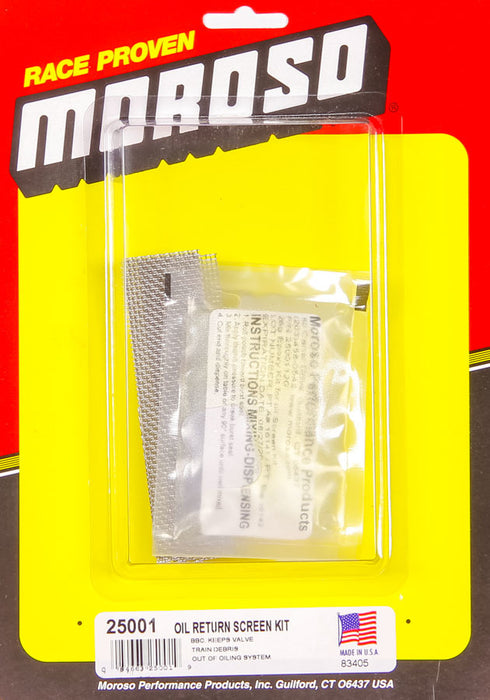 MOROSO 25001 Oil Galley Return Screen