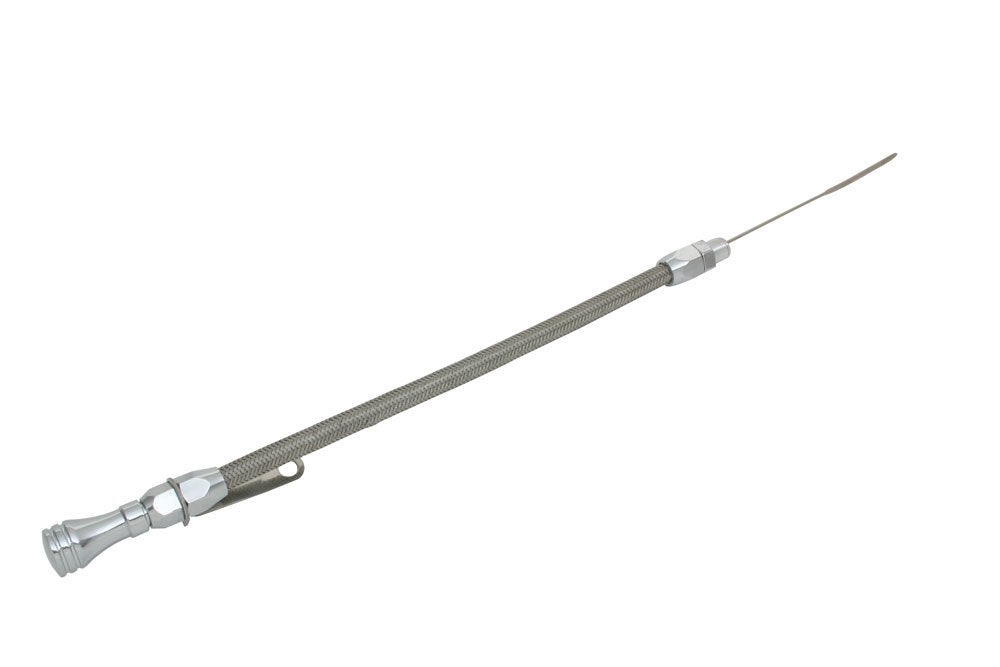MOROSO 25971 Oil Pan Dipstick Kit - Braided S/S Tube
