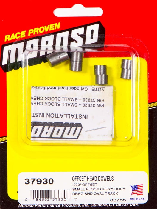 MOROSO 37930 Sbc Offset Head Dowels