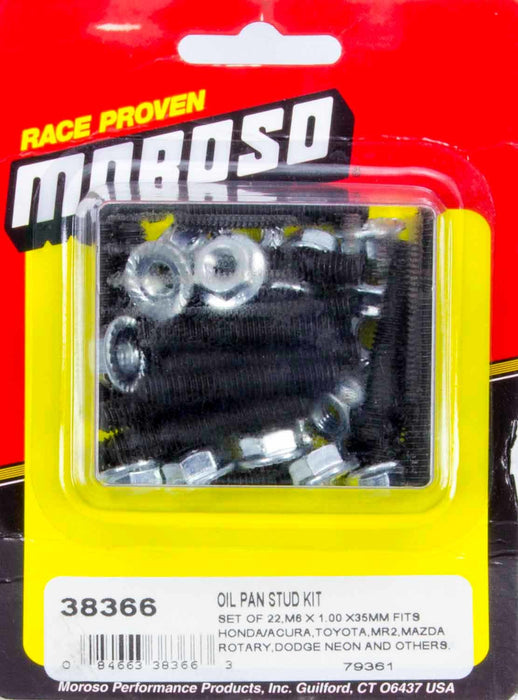 MOROSO 38366 Oil Pan Stud Kit