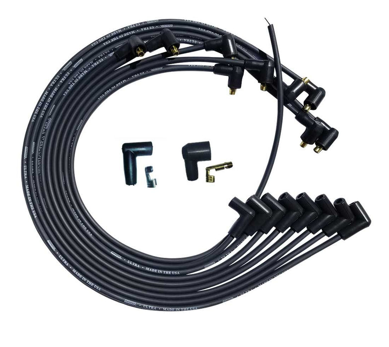 MOROSO 51029 Ultra Plug Wire Set SBC Under V/C Black