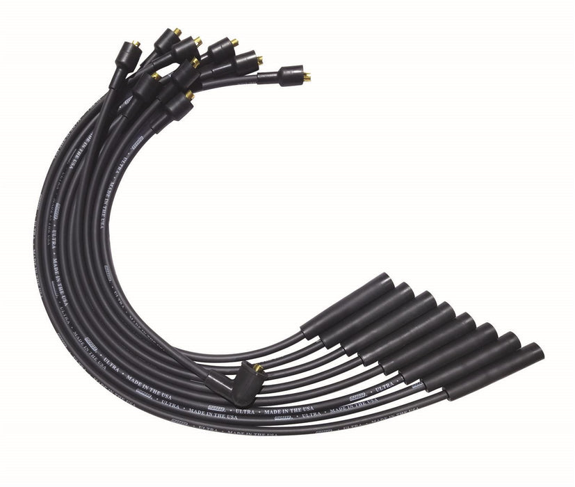 MOROSO 51056 Ultra Plug Wire Set SBM 273-360 Black