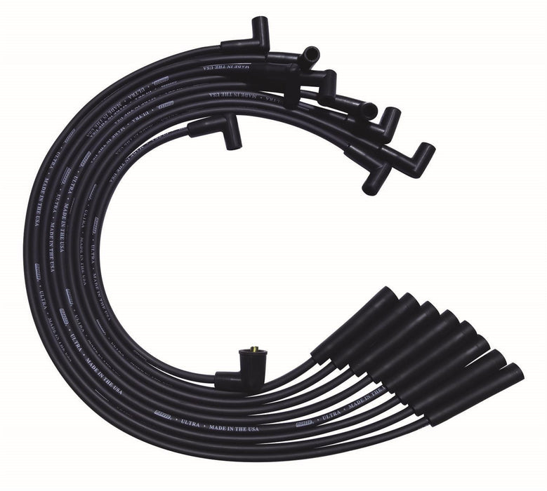 MOROSO 51074 Ultra Plug Wire Set BBF Black