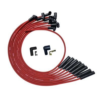 MOROSO 52040 Ultra Plug Wire Set BBC Over V/C Red