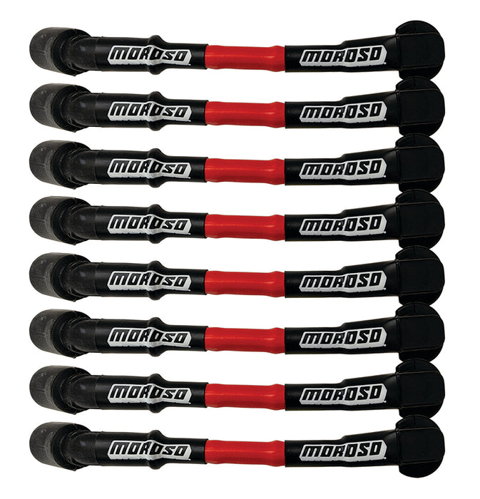 MOROSO 52532 Ultra Plug Wire Set GM LS 9.75 Long Red