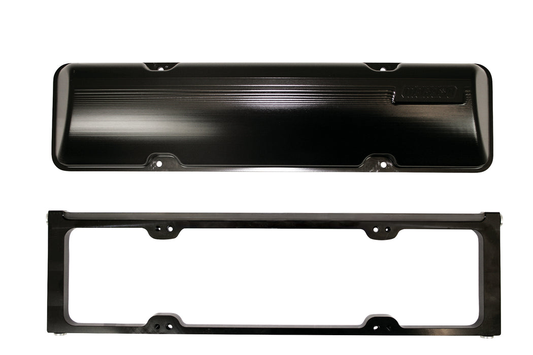 MOROSO 68051 SBC Billet Alm Valve Cover Set 2-Piece Design