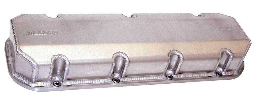MOROSO 68345 BBC Billet Rail Valve Covers w/3/8in Inserts