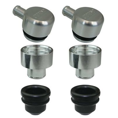 MOROSO 68864 Billet Breather Adapter Kit 2pk for 1.22 Hole