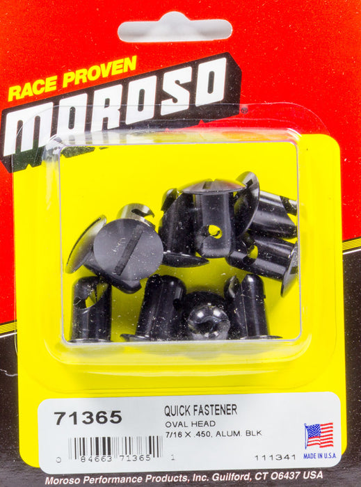 MOROSO 71365 Oval Head Quick Fastener 7/16 x .450