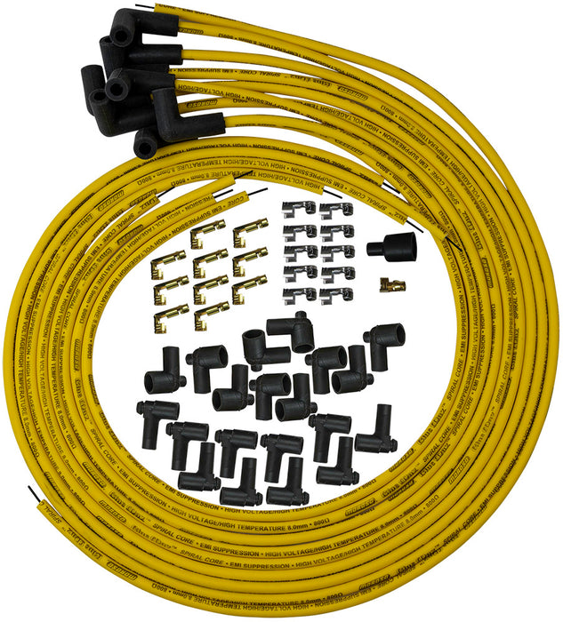 MOROSO 73217 Blue Max Ignition Wire Set - Yellow